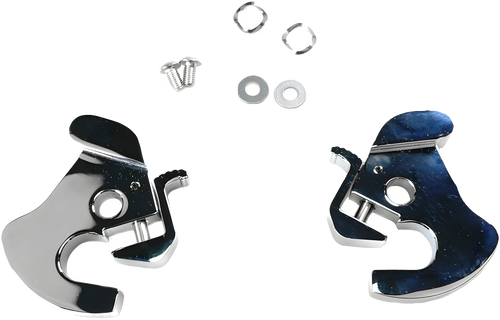 Harddrive Replacement Latch Kit for Detachable Side Plates - Chrome