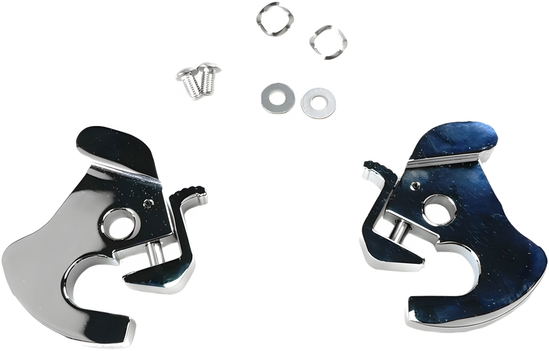 Harddrive Replacement Latch Kit for Detachable Side Plates - Chrome