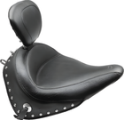 Mustang Motorcycle Solo with Driver Backrest Original — 2000-2015 Harley-Davidson Touring