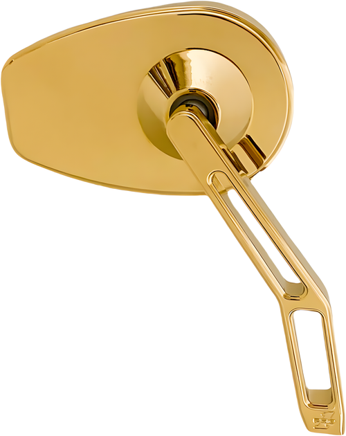 Pro One V2 Micro Mirror - CUT Stem Right Gold TIN