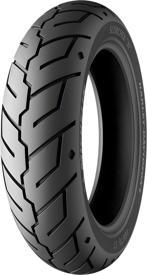 Michelin Scorcher 31 Tire - Rear 180/60b17 75v Bltd Bias TL/TT — Harley-Davidson (1955-2026)