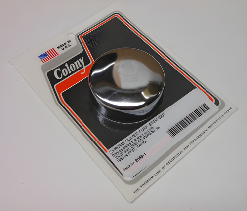 Colony Machine Fork Stem Cap - Fxst/Fxwg 1980-2007 — Harley-Davidson Softail Heritage Classic, Softail Springer, Softail Fat Boy (1980-2007)
