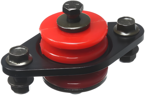 Energy Susp. Front Motor Mounts - Mount RED FLH/FLT/FXR 1982-2008 — Harley-Davidson Electra Glide Classic, Tour Glide Classic, Super Glide (1982-1994)