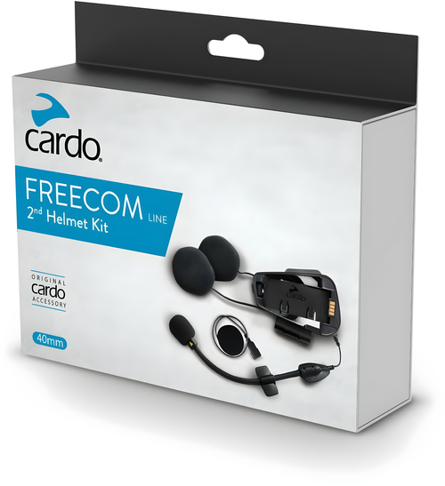 Cardo Freecom Hard Boom Audio Kit - (non-Jbl)
