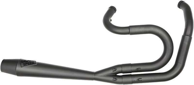 Sawicki 2 in 1 Cannon Exhaust - BIG Inch Black