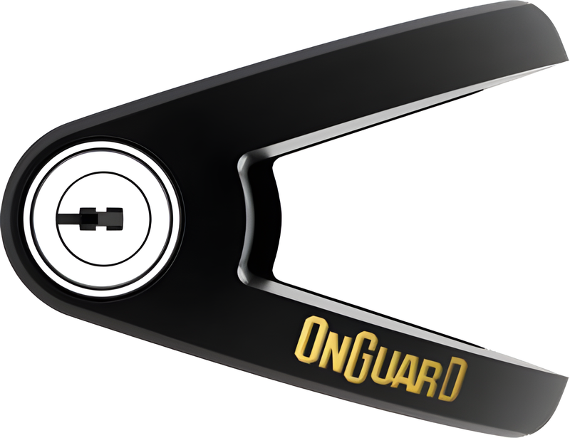 Onguard Boxer 8051/8052 Disc locks - 8051 Disk Lock Black With Reminder AND Pou…