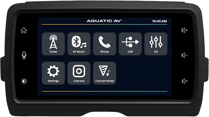 Aquatic AV HD Head Unit Stereo - FLH/FLT `2014-2024 (ex Cvo) — Harley-Davidson (2014-2024)