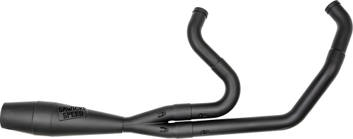 Sawicki 2In1 Shorty Cannon for Softail Models - TC Softail Shorty Cannon Black — Harley-Davidson (1983-2026)