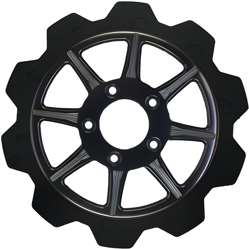 Lyndall Brakes High Carbon Steel Phoenix Rotor - Rear Rotor Black 11.8