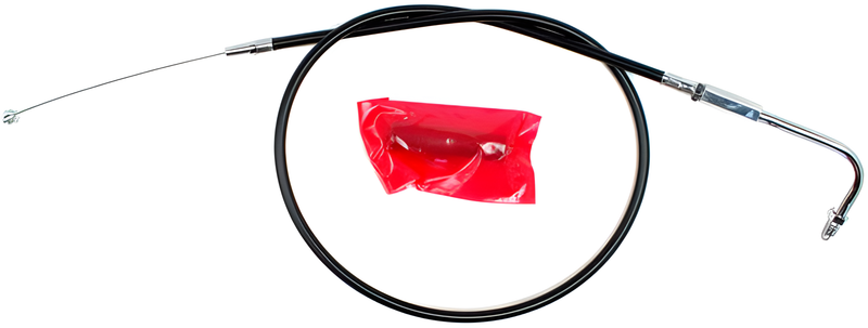 Motion Pro Black Vinyl Throttle Cable — Harley-Davidson Softail Heritage Classic, Softail Fat Boy, Softail Custom (1990-1995)