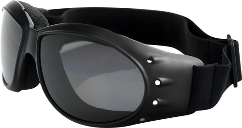 Bobster Cruiser Goggles - Sunglasses Black W/Smoke Lens