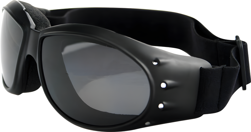 Bobster Cruiser Goggles - Sunglasses Black W/Smoke Lens