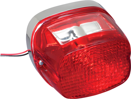 K&S Taillight Assembly — Harley-Davidson Softail Heritage Classic, Softail Fat Boy, Dyna Low Rider (2003-2017)