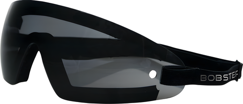 Bobster Wrap Around Goggles - Sunglasses Black W/Smoke Lens