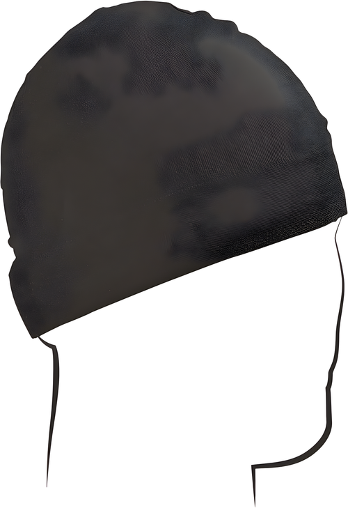 Zan Helmet Liner - Nylon Dome Black