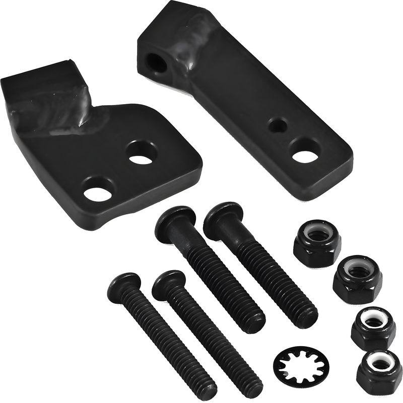 Powermadd Handguard Mount Kit - Mounts 2008-2013 Touring — Harley-Davidson Road King, Road King Classic, Electra Glide Classic (2008-2013)