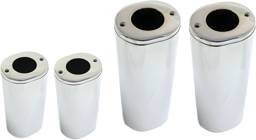 Harddrive Fork Slider Cover - Tube Covers Chrome Touring 1984-2013 Flst 1986-20… — Harley-Davidson (1984-1995)