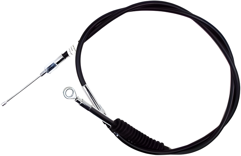 Motion Pro Black Vinyl Clutch Cable - LW Cable — Harley-Davidson Dyna Super Glide Custom, Dyna Switchback, Dyna Low Rider (2006-2016)