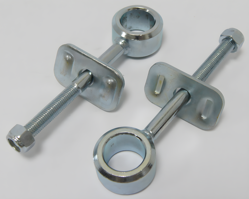 Harddrive Rear Axle Adjuster Kit - SET Zinc FLT 1984-1996 OEM 41573-84 — Harley-Davidson Tour Glide Classic, Ultra Classic Tour Glide (1984-1996)