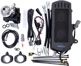 Ultracool Indian Naked Side Mount Oil Cooler Black - Indian V-Twin