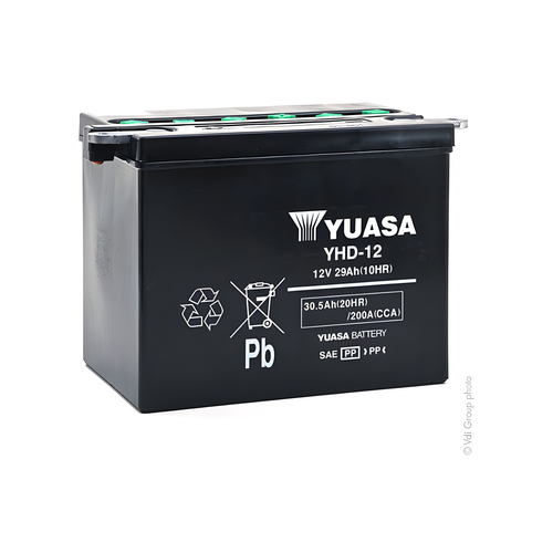 Yuasa 6V and 12V Standard Yumicron Battery - YHD-12 Conventional