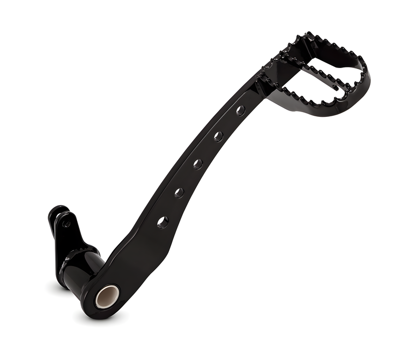Burly Brand MX Style Brake Arm - Black FLT 2008-2012 — Harley-Davidson Road King, Road King Classic, Electra Glide Classic (2008-2012)
