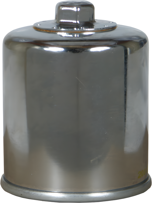 K&N Oil Filter - (chrome)