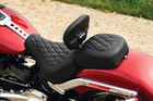 Mustang Motorcycle Sissy Bar Pad — 2008-2021 Harley-Davidson Street Glide Trike
