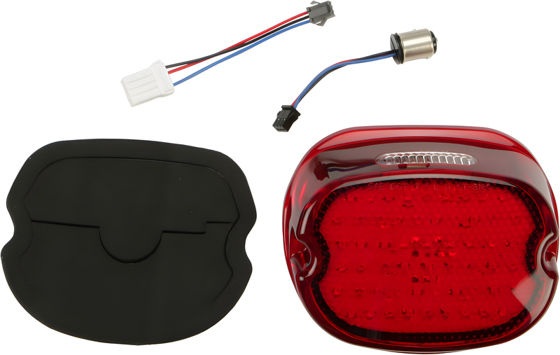 Harddrive Low Profile LED Taillight - RED