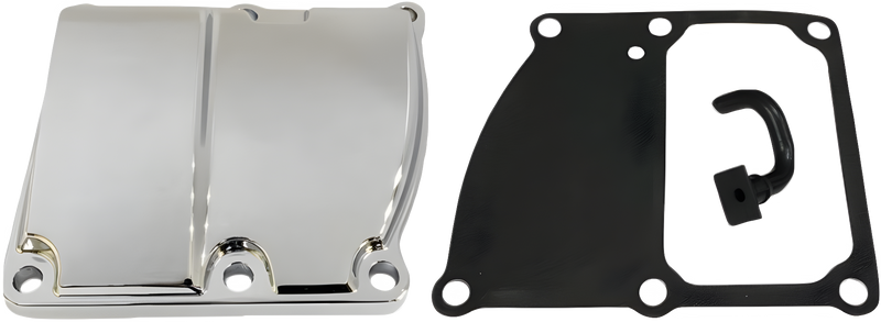 Harddrive Transmission Top Cover - KIT Chrome — Harley-Davidson Road King, Road King Special, Electra Glide Ultra Limited (2017-2021)