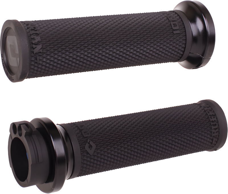 ODI Rufian Lock on Grips-Vtwin - Grips Cable 1