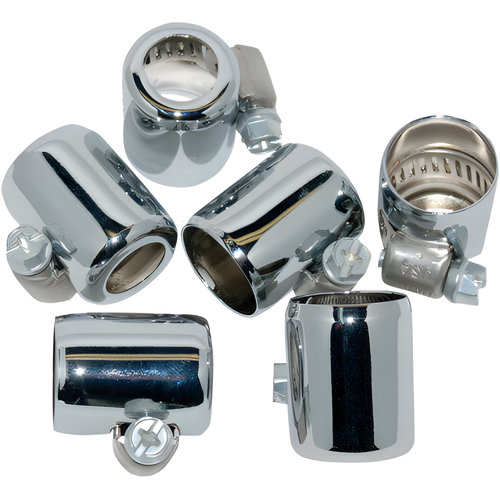 NAMZ Custom Cycle Hose Clamps - 6-PK