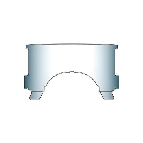 National Cycle Replacement Windshield — 1960-1984 Harley-Davidson