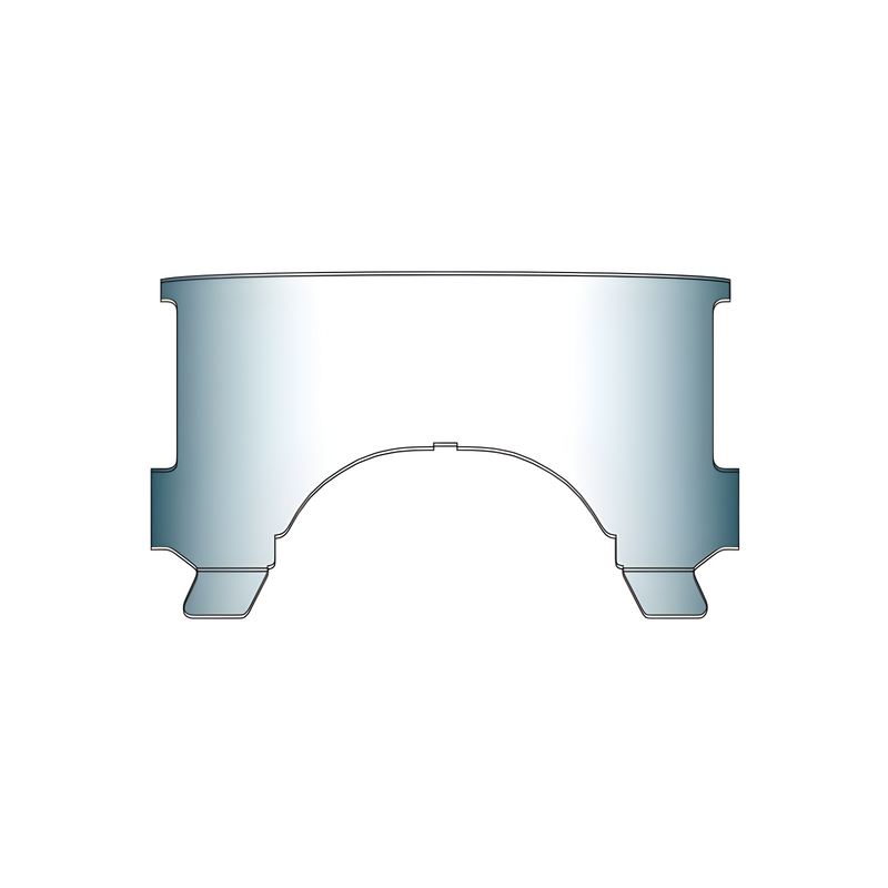 National Cycle Replacement Windshield — 1960-1984 Harley-Davidson