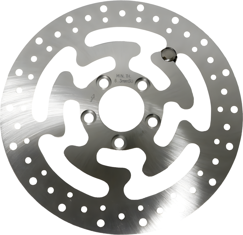 Harddrive Touring Brake Rotors - Steel - 11.8 Machined