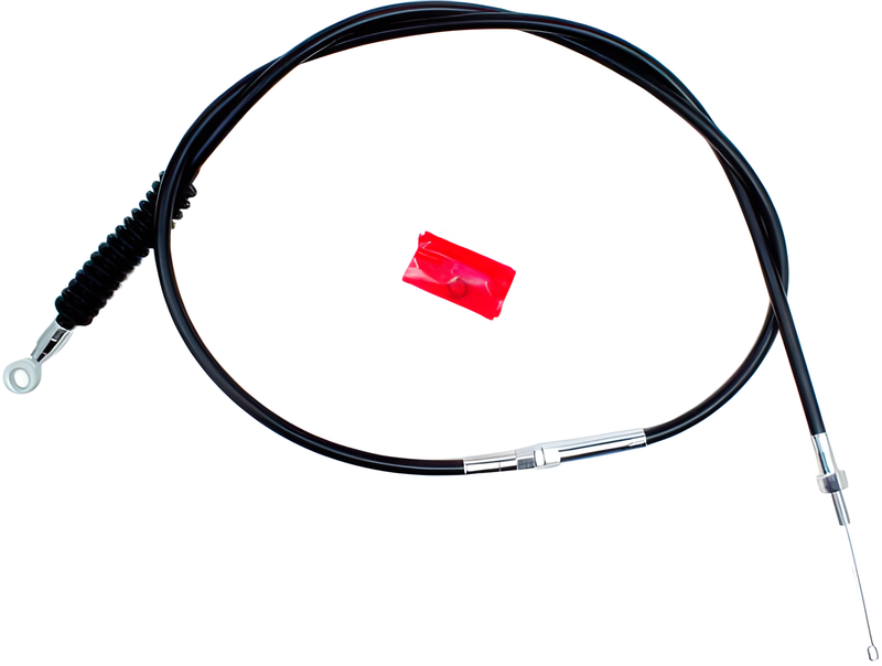 Motion Pro Black Vinyl Clutch Cable - LW Cable — Harley-Davidson Electra Glide Classic, Softail Custom, Softail Heritage Classic (1987-2006)