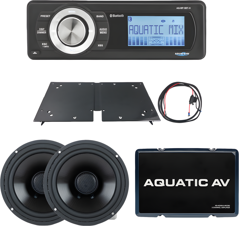 Aquatic AV Sports Kit - Flht `1998-2013 — Harley-Davidson Electra Glide Classic, Electra Glide Ultra Classic, Electra Glide (1998-2013)
