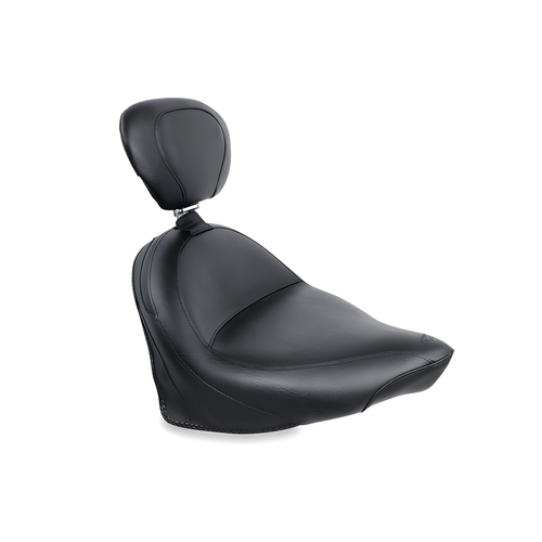 Mustang Motorcycle Solo with Driver Backrest Original — 2003-2017 Harley-Davidson Touring