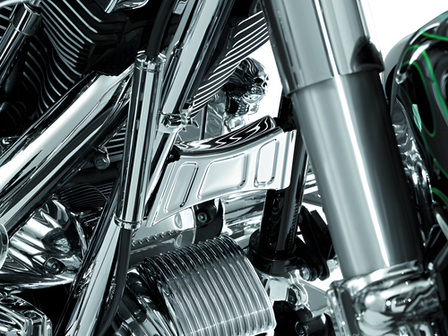 Kuryakyn Downtube Covers — 1999-2013 Harley-Davidson Touring