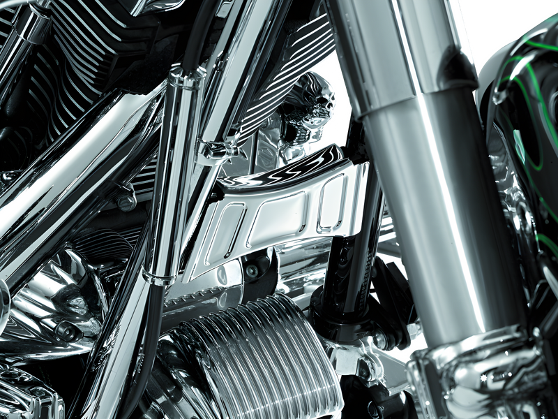 Kuryakyn Downtube Covers — 1999-2013 Harley-Davidson Touring