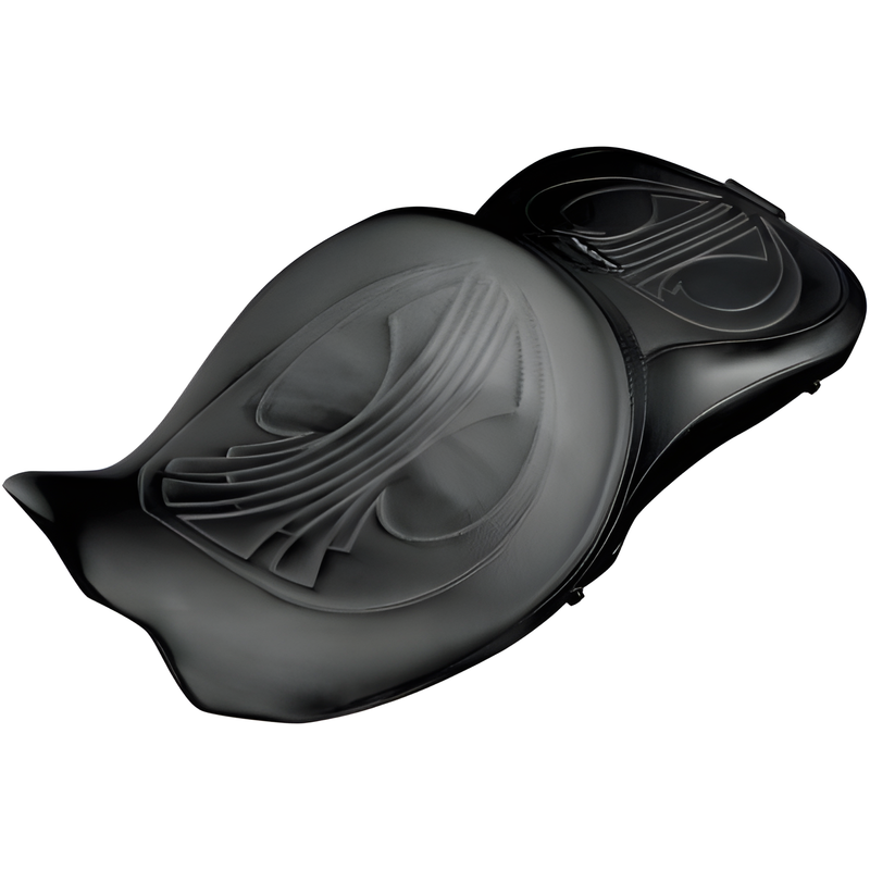 Danny Gray Standard Touring Longhaul 2-Up Seat - AIR BR REC FLH/FLT 08-UP — Harley-Davidson (2008-2019)