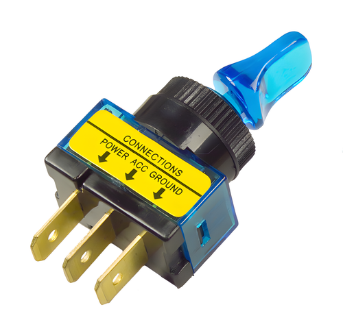 Grote Toggle/Lever Style Switch - Blue 20 AMP