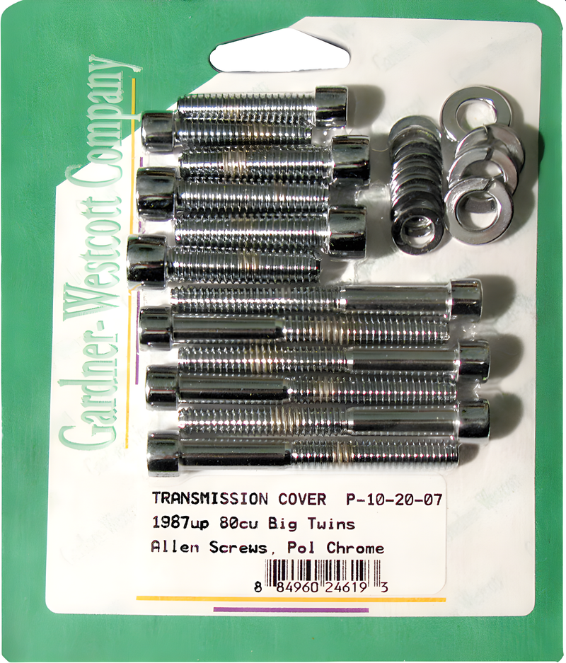 GardnerWestcott Transmission Side Cover Set - 1987-2006 BIG Twin 5 Speed Models