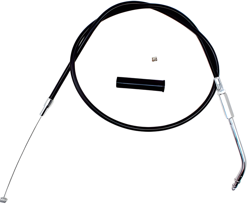 Motion Pro Black Vinyl Throttle Cable — Harley-Davidson Sportster 883 Custom, Sportster 1200 Custom, Roadster (1996-2008)