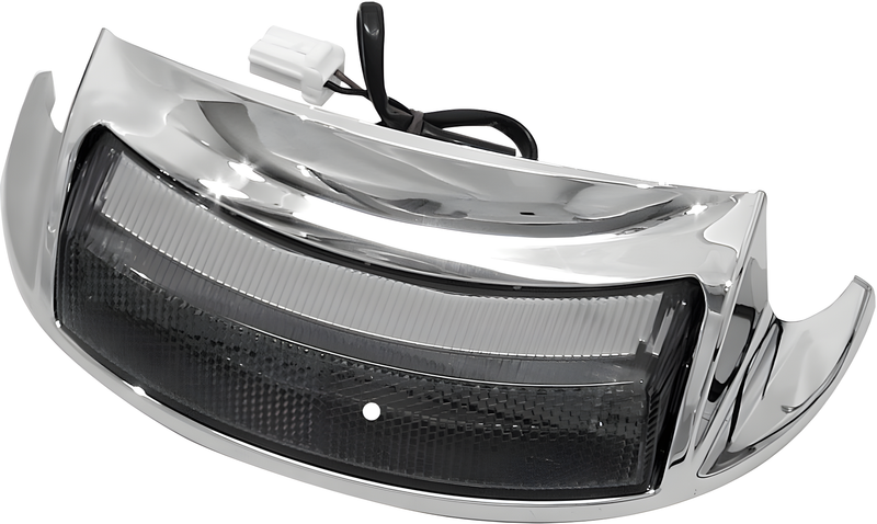 Harddrive Fender Tip Light - LED Light Smoked Lens — Harley-Davidson Road King, Road King Classic, Electra Glide Classic (2009-2013)