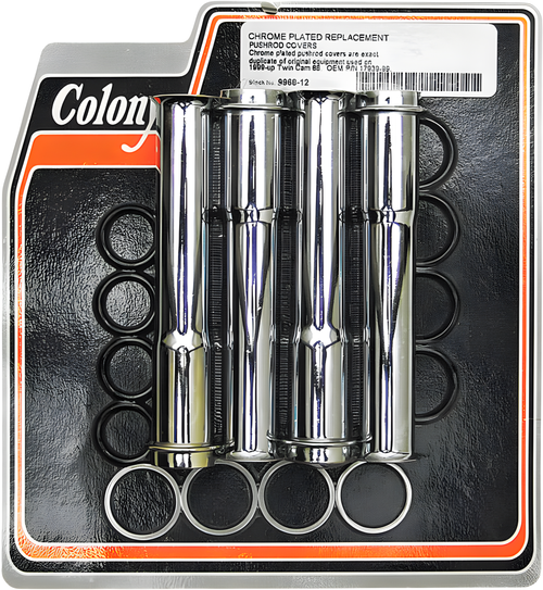 Colony Machine Lower Pushrod Cover Kit - Outer 1999-2017 TC