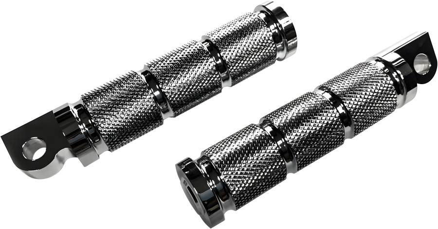 Harddrive Retro Footpegs - Chrome Harley Touring & Softail