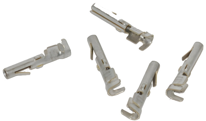 NAMZ Custom Cycle Amp OEM Mate-N-Lock Pins/Terminals - FEM Pins Used W/FEM Conn… — Harley-Davidson (1971-1995)