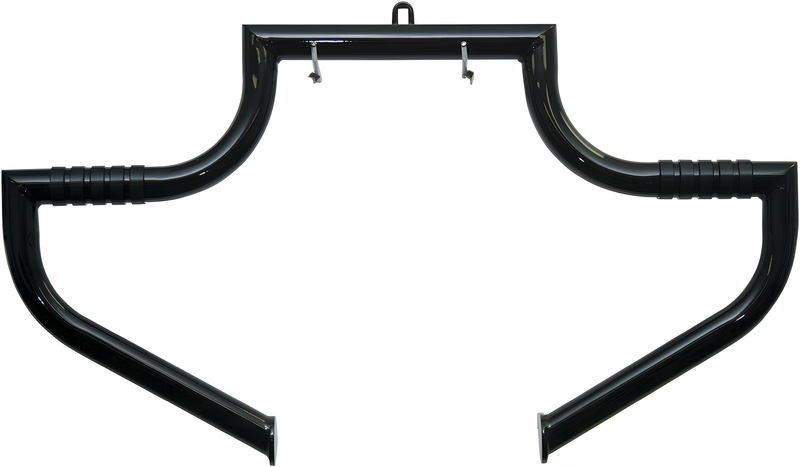 Lindby Magnumbar Engine Guard - GRD HD Magnumbar FLH Touring 97-UP Black — Harley-Davidson Road King, Road King Classic, Street Glide (1997-2019)
