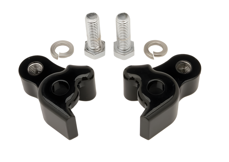Burly Brand Rear Lowering Blocks - BLK FLT 1997-2001 — Harley-Davidson Road King, Electra Glide, Electra Glide Classic (1997-2001)